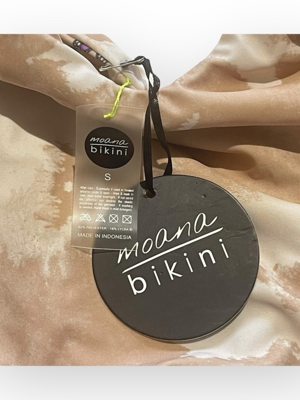 new Moana Bikini🝮 Reversible Bring It Brittany Butterfly Wrap Swimsuit 🝮 Small - Picture 11 of 16